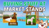 CHECKING OUT MARKET STANDS + BUYING STUFF! PT 6 | Wild Horse Islands