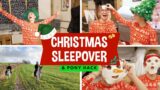 CHRISTMAS SLEEPOVER! PONY HACK AND CHRISTMAS GAMES. VLOGMAS