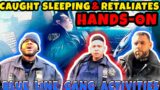 COP THROWS MAN FOR FILMING! AFTER GETTING CAUGHT SLEEPING… NYPD