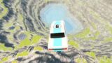 Cars vs Leap of Death Realistic Crashes BeamNG drive #36 | BeamNG