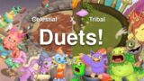 Celestial Island X Tribal Island Duets! | My Singing Monsters