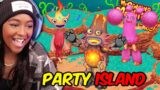 Come on Over Here~ Finally Finishing Party Island!! | My Singing Monster Dawn of Fire