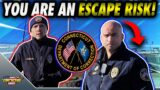 Correctional Officers ESCALATE Immediately! Captain Gets A FREE Education On Our Rights!