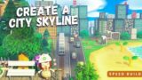 Create a Realistic City Skyline Citycore Island Speed Build | Animal Crossing New Horizons | ACNH