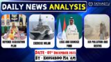 Daily News Analysis || 1st December 2023 || Khushboo Ma'am || Tathastu-ICS
