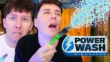 Dan and Phil reach Satisfaction – PowerWash Simulator!