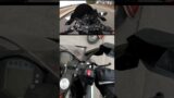Death wobble due to Wrong grip #motorcycle #shorts