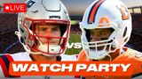 Denver Broncos vs New England Patriots LIVE REACTION, Watch Party, & Play by Play!