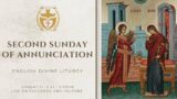 Divine Liturgy (English) | 17.12.2023 Second Sunday of Annunciation