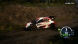 EA WRC 23 top 10 run in wet finland stage