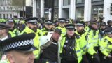 EDL founder Tommy Robinson arrested at anti-Semitism march in London | AFP