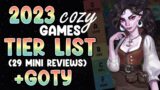 Every Game I Played in 2023 | Reviews, Tier List, and My Cozy Game of the Year