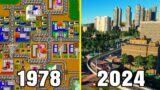 Evolution of City Builder Games 1978 – 2024