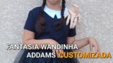 FANTASIA WANDINHA ADDAMS CUSTOMIZADA