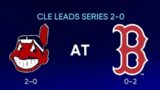 FRANCHISE STARS PLAYOFF BASEBALL: ALCS Game 3 Indians @ Red Sox (CLE leads 2-0)