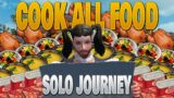 FRESH SERVER SOLO JOURNEY WITH CHALLENGE COOKING ALL FOOD IN TIHS GAME LAST ISLAND OF SURVIVAL