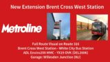 FRV | 316 – Brent Cross West Station to White City Bus Station | New Extension | DEL2606 (YX19 OVK)