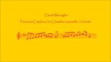 Fantasia Catalana, for Baroque Ensemble  by Claudi Meneghin – [Microtonal, 50edo]