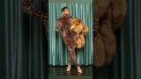 Fantasia on the Color Purple Movie Press Tour Looks Amazing with a Leopard Print Catsuit  #shorts