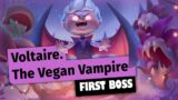 First Week & Boss in VOLTAIRE: THE VEGAN VAMPIRE (PC) | Story Mode
