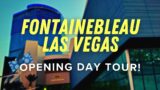 Fontainebleau Las Vegas Opening Day Tour – Hotel, Casino, Pool, Restaurants & Super Unique Spaces!