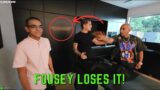 Fousey Gets Angry At Neon: Punches, Throws Taco, and Slaps