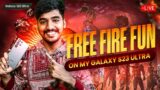 Free Fire Rank Push Live With My Galaxy S23 Ultra Mobile – #madhupennemgaming #PlayGalaxy