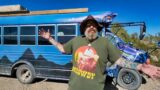 From Six Figures to Simple Living: Affordable Living in a Skoolie Short Bus
