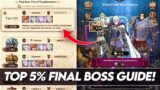 *GLOBAL PLAYERS* Top 5% 6200+ Points High Score Guide! Final Boss Troublemakers! (7DS Grand Cross)