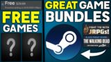 GREAT NEW HUMBLE BUNDLE + FREE PC GAME OFFERS AND NEW STEAM GAME SALE!