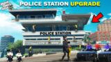 GTA 5 : Franklin Upgrading Ultimate Police Station With Shinchan & Pinchan GTA 5 !