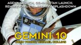 Gemini 10 Full Mission – Audio, Footage, Narration, John Young, Michael Collins, EVA, Agena, Docking