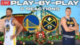 Golden State Warriors vs Denver Nuggets | Live Play-By-Play & Reactions