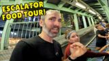 HONG KONG'S FIRST EVER Central-Mid-Levels ESCALATORS FOOD TOUR! | Hong Kong's Most Unique Food Tour