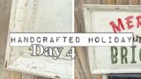 Handcrafted Holiday Inspiration – Day 4: Create a Vintage Holiday Sign – Chippy & Crackle