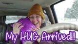 Happy Mail | My Crocheted HUG Arrived Just In Time For My Birthday!