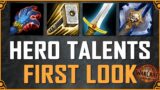 Hero Talents Revealed for War Within: Chronowarden, Lightsmith Mountain Thane and San'layn