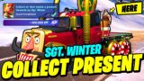 How to EASILY Collect an Item inside a Present Thrown by Sgt. Winter – Fortnite Winterfest Quest
