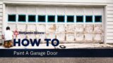 How to Paint a Garage Door | Benjamin Moore
