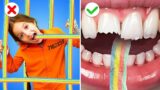 How to Sneak Candy into Jail! *Amazing Food Hacks & Funny Situations* by TooLala!