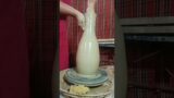 How to make  simple terracotta vase || flower vase bananeka tarika, #terracotta #viral #yt #shots