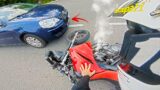Huge RIDER Mistake, SMASHED Mirrors, Motorcycles BROKEN Into Pieces & UNBELIEVABLE Biker Moments