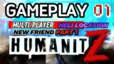 HumanitZ Gameplay | New Friend | Multi-Player | Part 1 #humanitz #zombiesurvival #gaming #viral