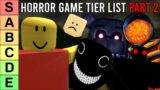 I Did A Roblox Horror Game Tier List (again)