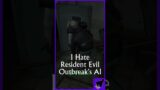 I hate Resident Evil Outbreak’s AI | Resident Evil Outbreak #gaming