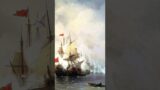Inferno at Sea: Russia's Epic Triumph in the Battle of Chesma (1770) #shorts