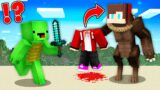 JJ TURNED INTO A WEREWOLF TO PRANK Mikey! JJ And Mikey in Minecraft Maizen