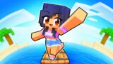 Joining APHMAU'S RAFT In Minecraft!