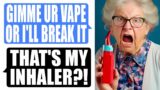 Karen Teacher Mistakes My Inhaler For VAPE.. Wants Me EXPELLED