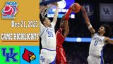Kentucky vs Louisville Full Game Highlights 12/21/23 | 2023 Men's College Basketball Highlights